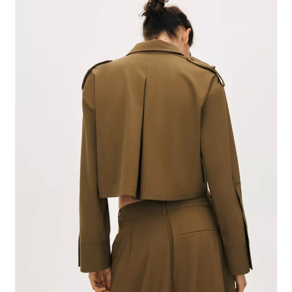 Zara Brown Trench Coat